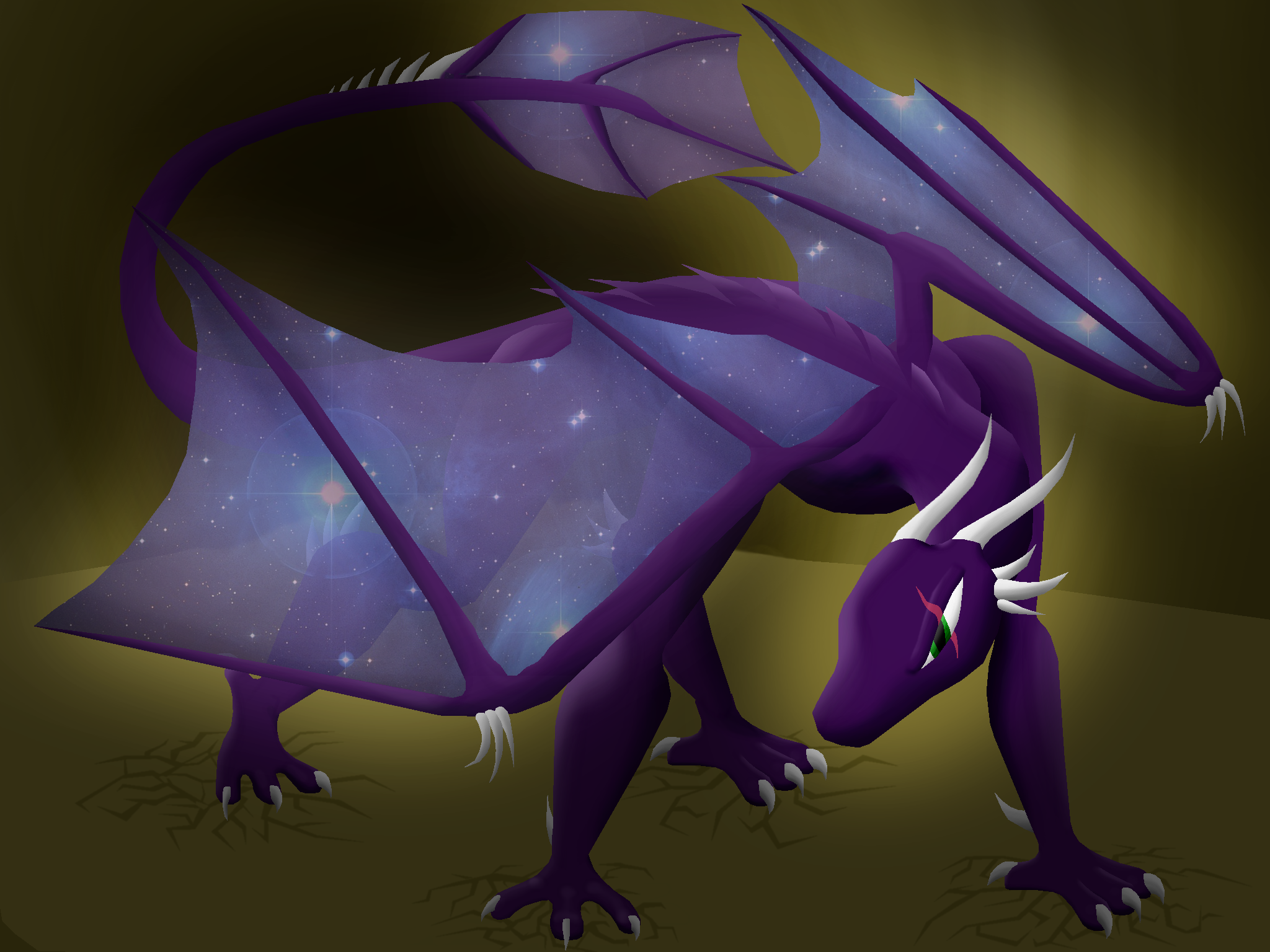 purple dragon