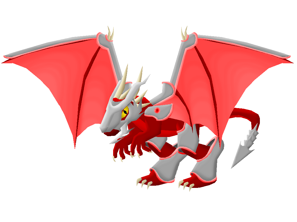 Red Knightly Dragon